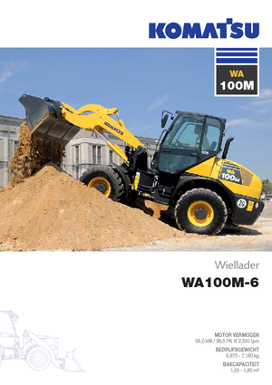 Wheel Loaders Komatsu WA100M-6