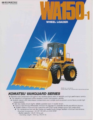 Wheel Loaders Komatsu WA 150-1