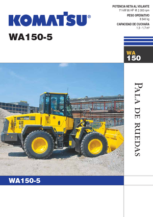 Wheel Loaders Komatsu WA150-5