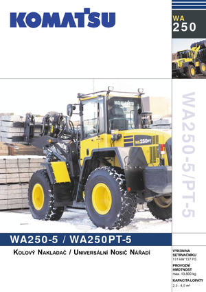 Wheel Loaders Komatsu WA250PT-5