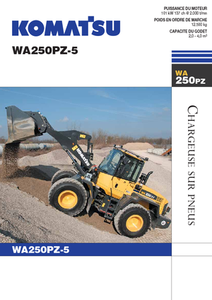 Wheel Loaders Komatsu WA250PZ-5