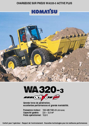 Wheel Loaders Komatsu WA320-3 active Plus