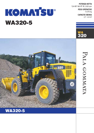 Wheel Loaders Komatsu WA320-5