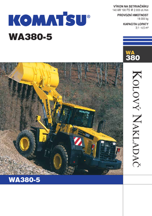 Wheel Loaders Komatsu WA380-5