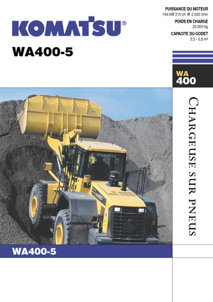 Wheel Loaders Komatsu WA400-5