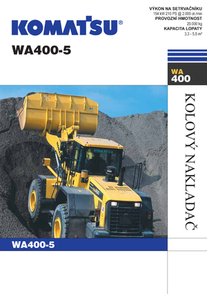 Wheel Loaders Komatsu WA400-5
