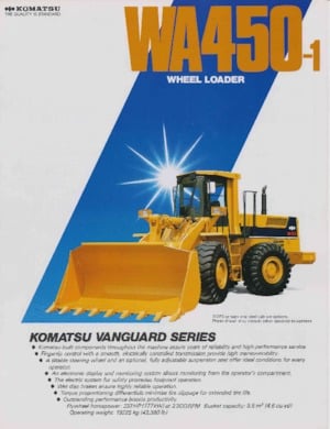 Wheel Loaders Komatsu WA 450-1