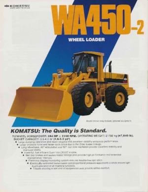 Wheel Loaders Komatsu WA 450-2