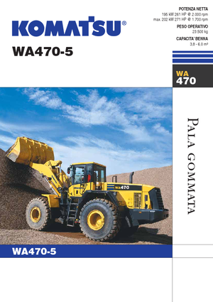 Wheel Loaders Komatsu WA470-5