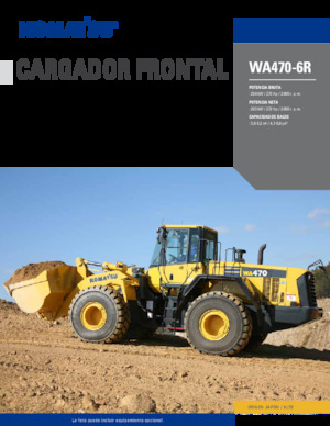 Wheel Loaders Komatsu WA 470-6R