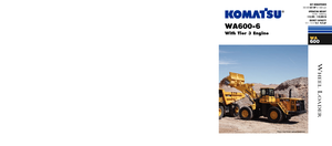 Wheel Loaders Komatsu WA600-6