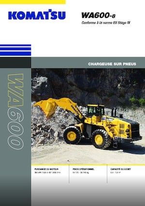 Wheel Loaders Komatsu WA600-8E0