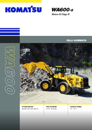 Wheel Loaders Komatsu WA600-8E0