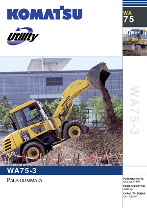 Wheel Loaders Komatsu WA75-3 Fleet