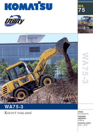 Wheel Loaders Komatsu WA75-3 Fleet