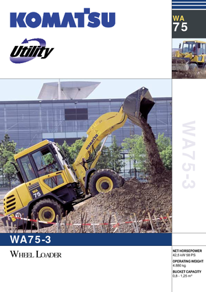 Wheel Loaders Komatsu WA75-3