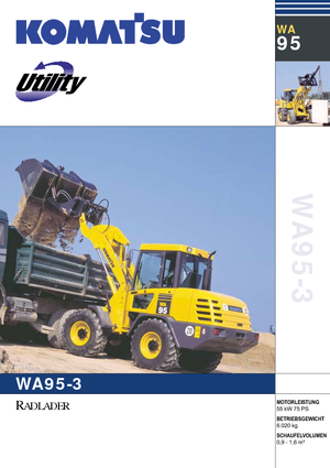 Wheel Loaders Komatsu WA90-3