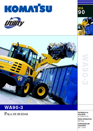 Wheel Loaders Komatsu WA90-3