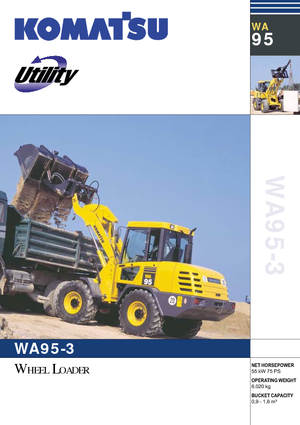 Wheel Loaders Komatsu WA95-3