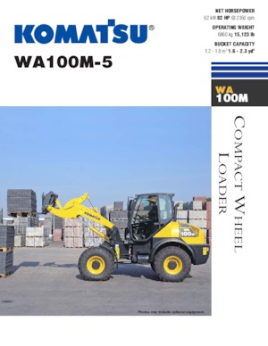 Wheel Loaders Komatsu WA100M-5
