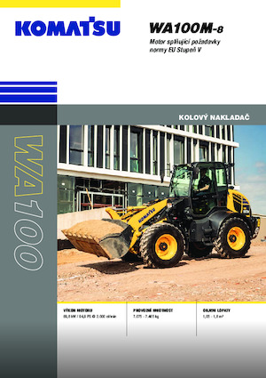 Wheel Loaders Komatsu WA100M-8E0