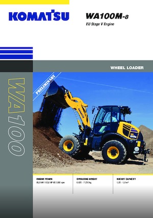 Wheel Loaders Komatsu WA100M-8E0