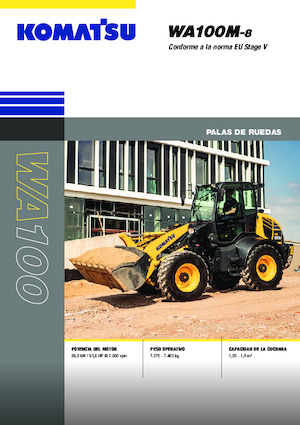 Wheel Loaders Komatsu WA100M-8E0