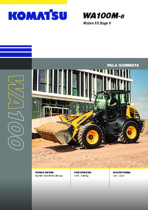 Wheel Loaders Komatsu WA100M-8E0
