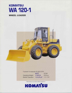 Wheel Loaders Komatsu WA120-1