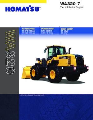 Wheel Loaders Komatsu WA320-7