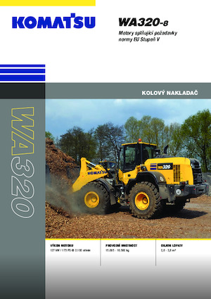 Wheel Loaders Komatsu WA320-8E0