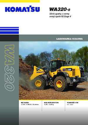 Wheel Loaders Komatsu WA320-8E0