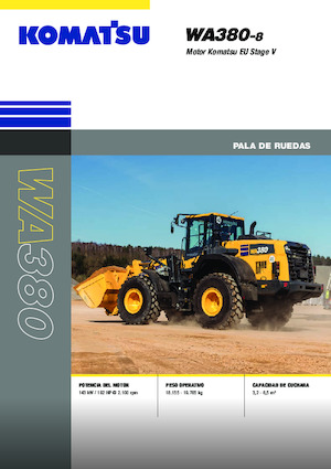 Wheel Loaders Komatsu WA380-8E0