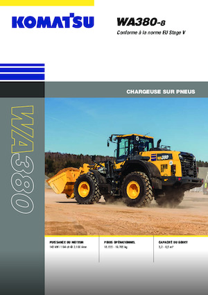 Wheel Loaders Komatsu WA380-8E0