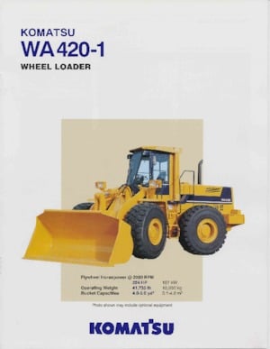Wheel Loaders Komatsu WA420-1