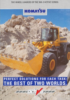 Tekerlekli yükleyiciler Komatsu WA 320-3