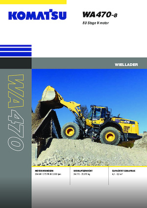 Wheel Loaders Komatsu WA470-8E0