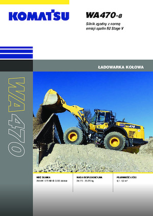 Wheel Loaders Komatsu WA470-8E0