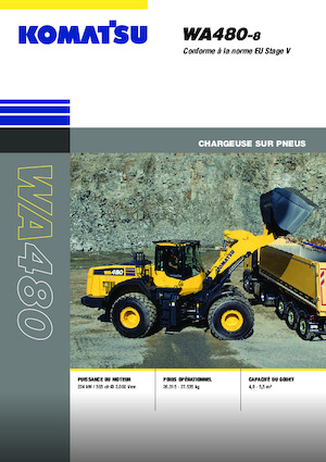 Wheel Loaders Komatsu WA480-8E0