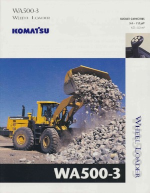 Wheel Loaders Komatsu WA500-3