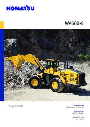 Wheel Loaders Komatsu WA600-8E0