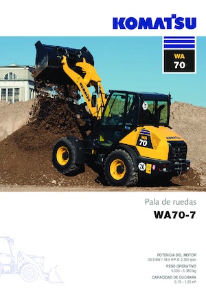 Wheel Loaders Komatsu WA70-7