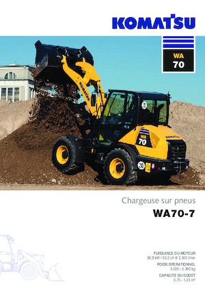 Wheel Loaders Komatsu WA70-7