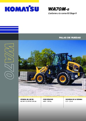 Wheel Loaders Komatsu WA70M-8E0