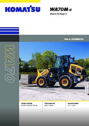 Wheel Loaders Komatsu WA70M-8E0