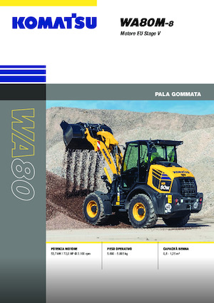Wheel Loaders Komatsu WA80M-8E0