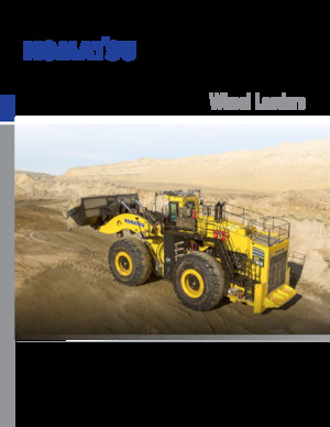 Wheel Loaders Komatsu WE1850