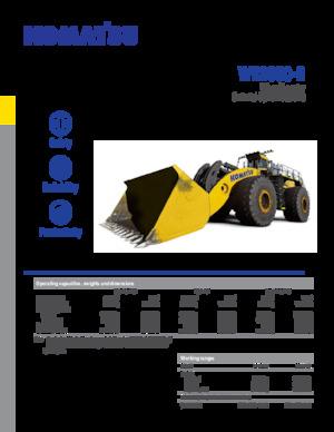 Wheel Loaders Komatsu WE2350