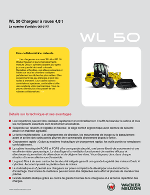 Wheel Loaders Wacker Neuson WL 50