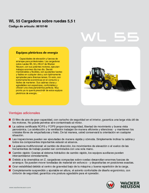 Wheel Loaders Wacker Neuson WL 55